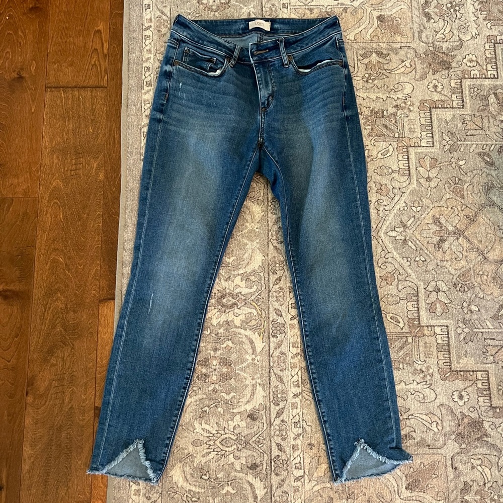 Loft outlet size 4 curvy skinny jeans